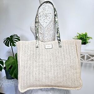Victorias Secret Straw Tote